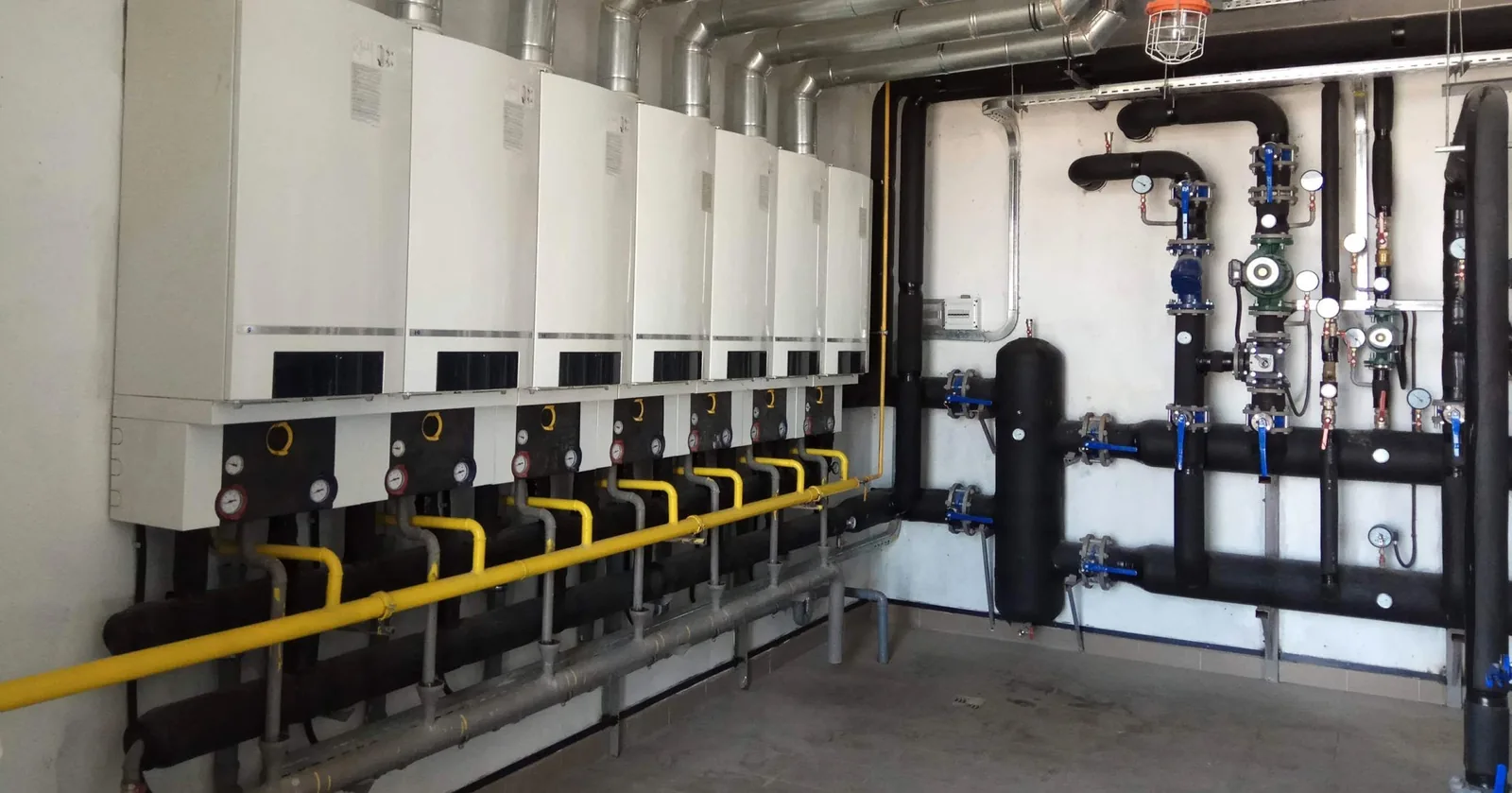 Heizungsanlage im Privatbereich